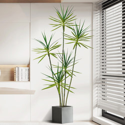 Artificial Agave Plant for Clothing Store, High-End Luxury Decor, Advanced Imitation Plant, Large Floor-Standing Potted Plant Decoration