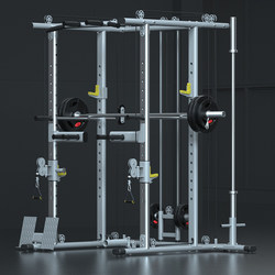Commercial Smith Machine Gantry Fitness Home Multi-Functional Little Bird Comprehensive Training Equipment Set Combination