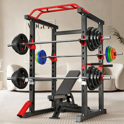 Multifunctional Home Squat Rack Frame-Type Gantry Rack Fitness Barbell Bench Press Rack Professional Safe Comprehensive Training Equipment