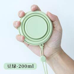 Collapsible Water Cup, Travel Mouthwash Cup, Silicone Outdoor Retractable Camping Travel Portable Toothbrush Cup, Compression Cup