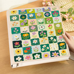 Couple's Laminated Photo Album, Commemorative Album, Large-Capacity Plant Specimen Collection Album, Polaroid Photo Album, Self-Adhesive Handmade Album