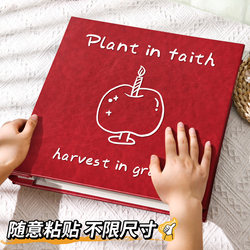 Artistic Style Storage Album DIY Self-Adhesive Laminated Photo Album 3inch 4inch Photo Memory Album Family Photo Collection 5inch Photo Album