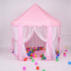 New Children's Hexagonal Princess Tent Indoor Playhouse Toy Castle for Boys and Girls in Stock