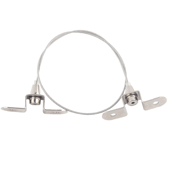 304 Stainless Steel Wire Rope Lock - Double Hole Adjustable Telescopic ...