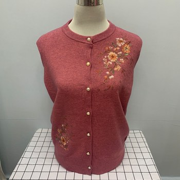 Free shipping insurance, Western-style mother-in-law wool sweater cardigan