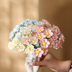 Jingdezhen High-Temperature Handmade Ceramic Flowers, Artificial Flowers, Decorative Ornaments, Bouquets, Eternal Flowers, Peonies, Creative Gifts