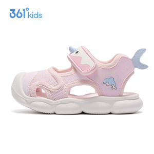 
361 Children's Shoes Baby Baotou Sandals 2026 Summer Beach Shoes Soft Sole Breathable Shoes Infant Toddler Shoes