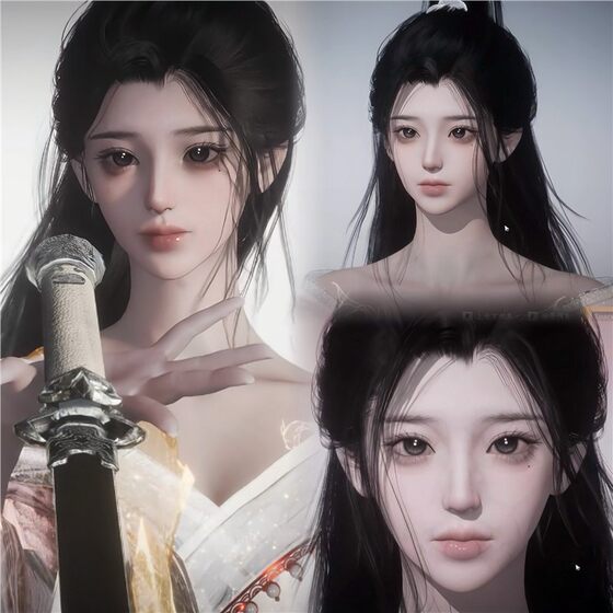 A very beautiful face, Yan Yun's face-pinching girl with sixteen sounds, universal mobile game