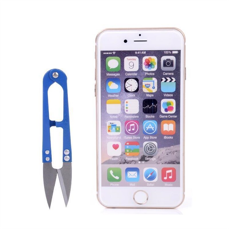 자수가위, 가정용 실 자르기용 가위, 미니의류 십자수 가위, U자형 가위 -