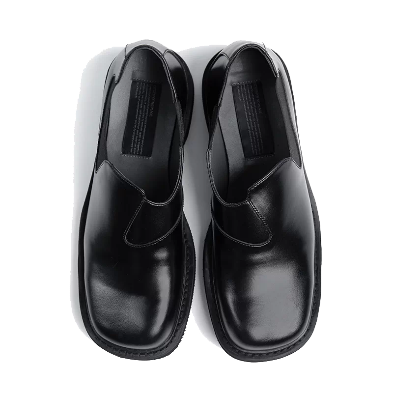 CONP”&“OKCENTER的鞋” 联名款Vamp-up loafers 开口乐福鞋-Taobao