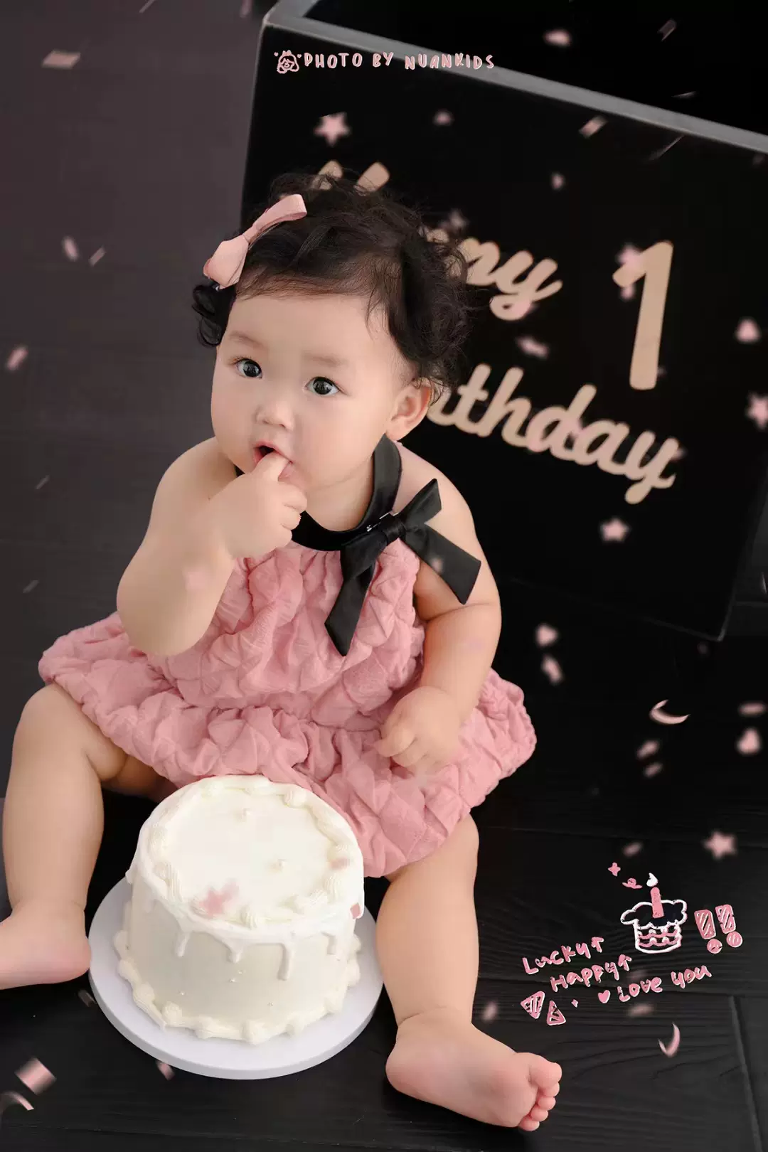 tutuwing兔兔茉正品抓周礼服定制秀禾服周岁生日拜年服