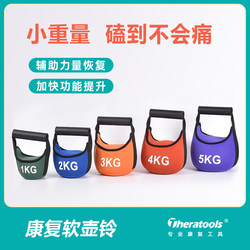 Soft kettlebell rehabilitation strength training women's colorful kettlebell filling sandbag lifting kettle dumbbell sandbag professional rehabilitation tool