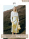 HS Outlet Ink Dyeing Satin Printed Skirt in Summer New Product Light-Producted Style Slim Slit Skirt

