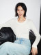 HS Outlet Spring New Solid Color Slim Knit Sweater Women's Basic Versatile Simple U-neck Pullover Top
