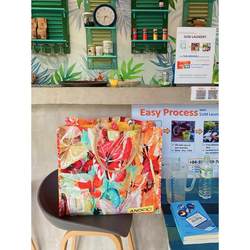 Paris Extra-Large Capacity Zipper Moving Woven Waterproof Foldable Eco-Friendly Shopping Bag Hand Luggage Packing Travel Bag