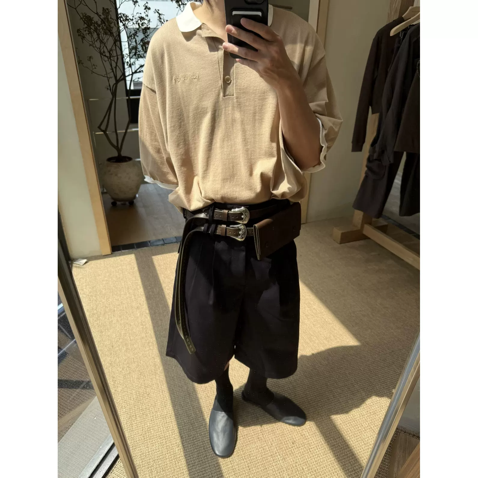 Hed Mayner 25ss Polo衫（定染纱线慵懒感神物）