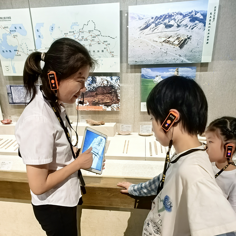 金牌说●敦煌莫高窟石窟艺术研究陈列中心2H讲解莫高窟讲解小团