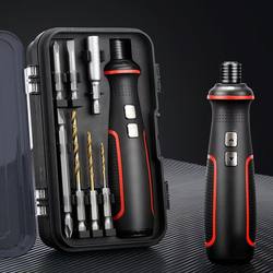 Electric Screwdriver Rechargeable Household Small Multi-Functional Tool Electric Screwdriver Fully Automatic Mini Screw Drill Electric Screwdriver