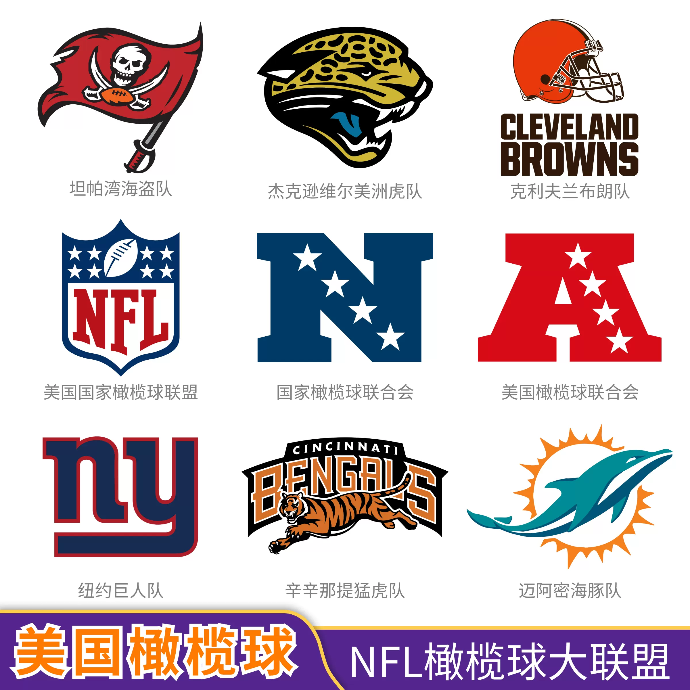 Nfl 球队地图 美国nfl球队名称logo 抖音
