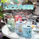 Watering kettle stainless steel long mouth flower watering kettle household watering kettle green plant succulent flower kettle large flower gardening