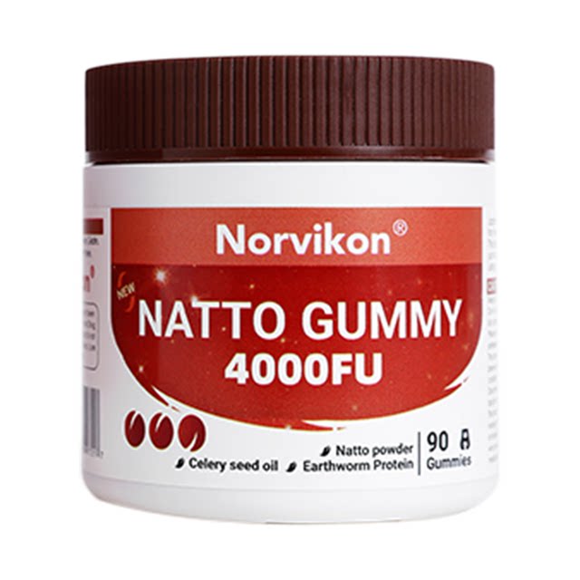 norvikon American brand nattokinase and earthworm protein gel candy 60 ...