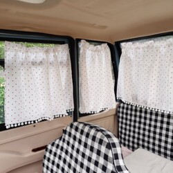 Electric Tricycle Decorative Accessories, Small Parts, Car Electric Vehicle Sunshade Curtains, Ins-Style Light-Blocking Suction Cup, Car Heat Insulation