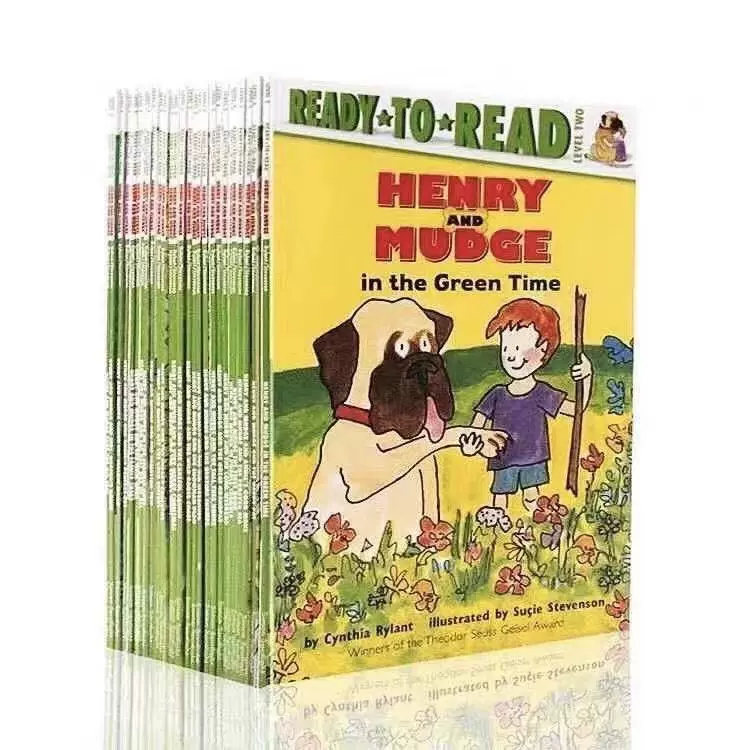 Ready to Read Henry and Mudge 亨利和玛吉28册 送音频 点读-Taobao