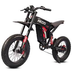 HEZZO 60v2000W30AH Electric Bike Off-Road Mountain Bike 20 Inch Tire Overseas