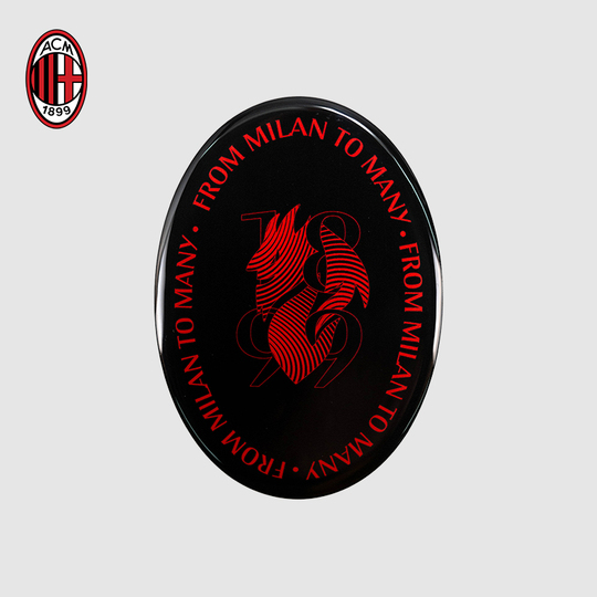ACミラン ロゴ 車用ステッカー (1パック) - 公式チームグッズ
