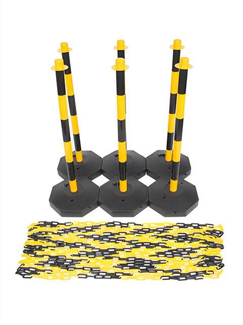 Isolation belt telescopic belt bank queue guardrail plastic safety cordon warning column fence one meter line railing