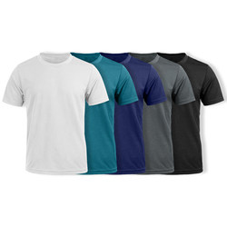 Cat Tiger Beast Coolmax Summer T-Shirt Short-Sleeved Round Neck Loose Solid Color Thin Elastic Moisture-Absorbent Quick-Drying Antibacterial Short-Sleeved