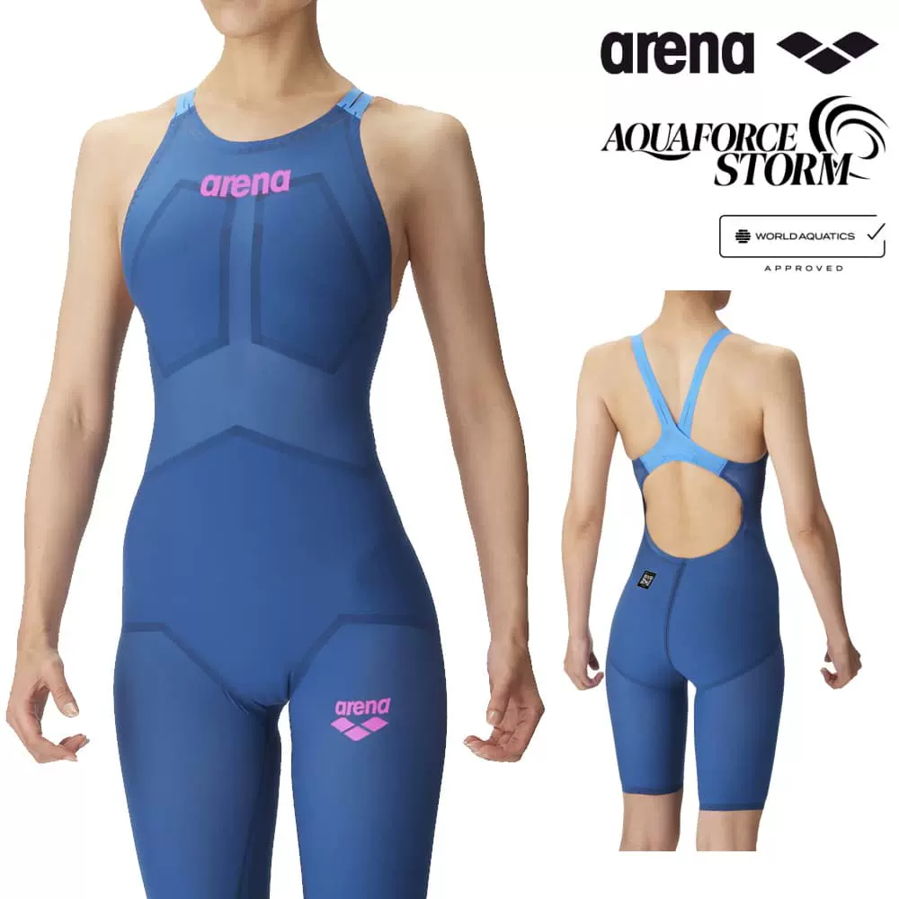 日本2023新款Arena/阿瑞娜競速專業比賽鯊魚皮泳衣女款ARN-4002W-Taobao