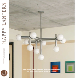 Medieval Bauhaus Living Room Chandelier Modern Simple Memphis Dining Room Bedroom Designer Light French Lamps