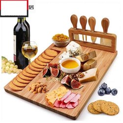 Simple Cutting Board Set, Bamboo Cutting Board Set, Cheese, Fruit, Bread, Multi-Functional Cheese