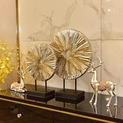 European Light Luxury Home Decorations, European-Style Deer Ornaments, Living Room Tv Cabinet, Modern High-End and Elegant Ornaments