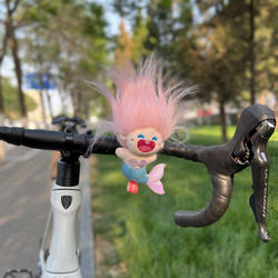 Authentic Mermaid Doll Mountain Bike Cute Personalized Decoration Toy Road Bike Riding Companion Small Accessory
