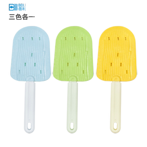 Pet ice cream massage combat cat floating combed pet brush hair scraper double -sided can hang pet combs universal
