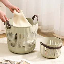 Dirty Clothes Storage Basket, Laundry Basket, Laundry Hamper, Storage Bin, Laundry Basket for Home Use, Dirty Clothes Bag, High Aesthetic, Light Luxury, High-End