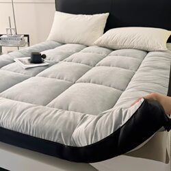 Thickened Mattress Soft Cushion Household Cotton Napkin Sleeping Pad Quilt Foldableable Bedroom Single and Double Bed Mattress 10