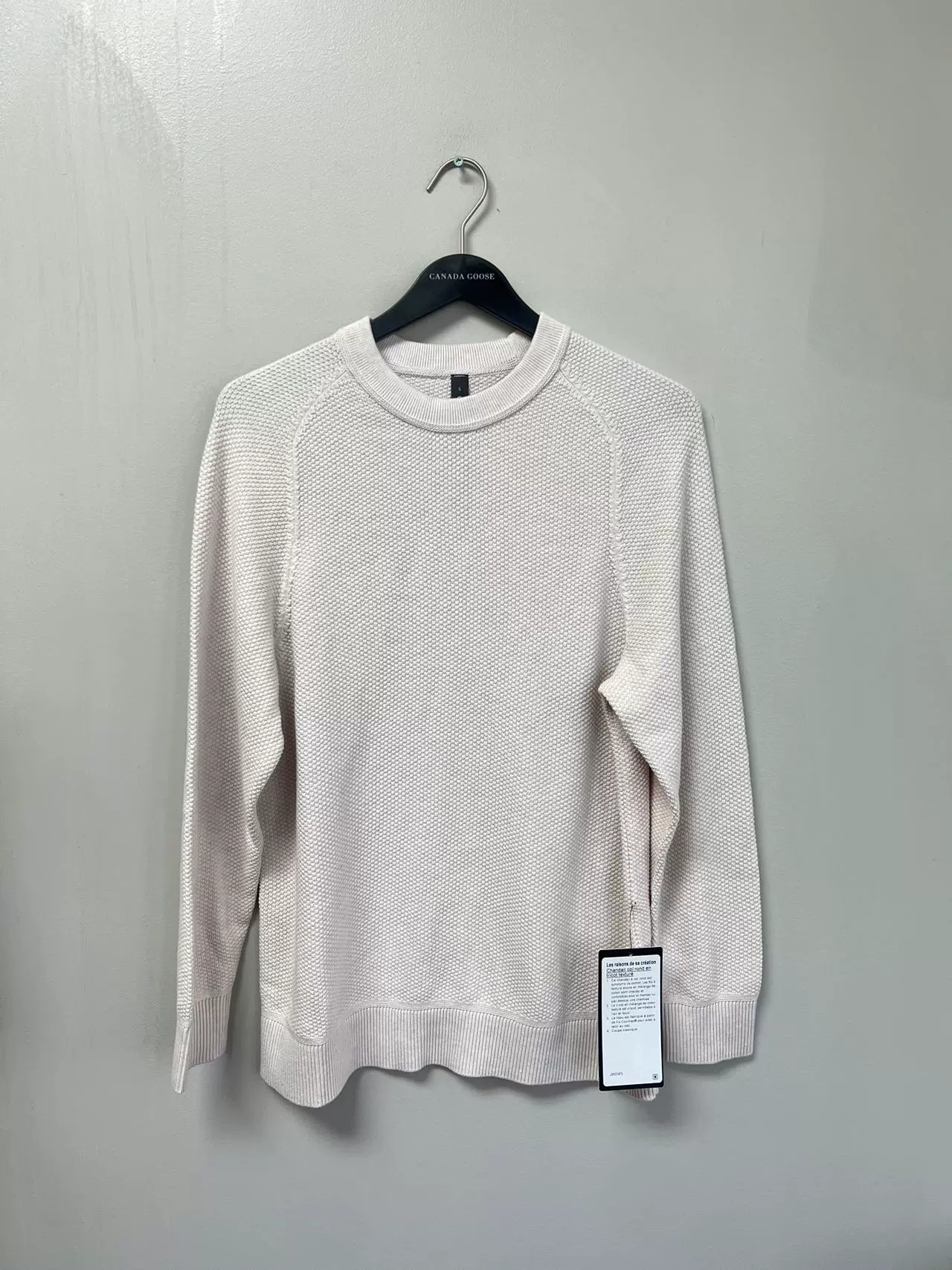 Lululemon + Textured Knit Crewneck Sweater