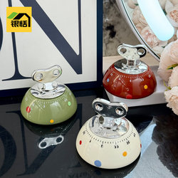 Cute Mechanical Timer Kitchen Cooking Timer Reminder Visual Time Management Alarm Clock Countdown Magnetic