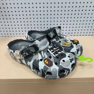 Camouflage Ape Man Bepp Children's Croc Shoes Summer Boys' Baotou Slippers Parent-child Baby Adult Croc Shoes