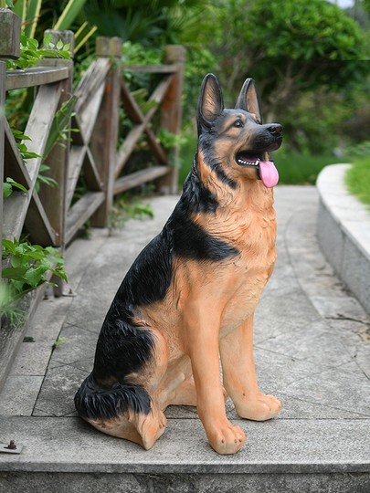 シェパード　置物　オブジェ　犬　いぬ　玄関　エントランス　オーナメント　ドッグ シェパード 置物 オブジェ 犬 いぬ 玄関 エントランス