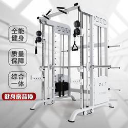 Smith Comprehensive Training Machine Small Birdfly Machine and Power Rack 2-in-1 Multi-Functional Gym Equipment Combo Commercial Machine