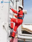 Đai an toàn Sanduao làm việc trên cao, đai an toàn điều hòa ba điểm chống rơi nửa chiều dài, bộ dây an toàn, tiêu chuẩn quốc gia mới 