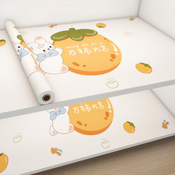 Kitchen Oil-Proof Stickers, Self-Adhesive Oil-Proof and Moisture-Proof for Cabinets, Thickened Version for Interior Use, Cartoon-Specific Cover-Up Protective Film