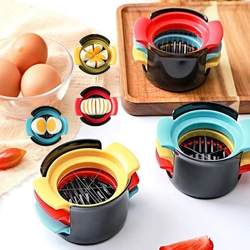 Egg cutter four-in-one multifunctional egg slicing household cutter preserved egg fancy kitchen tool divider