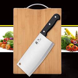 Knife and Cutting Board Two-In-One Household Kitchen Knife Set Dormitory Cutting Board Full Set of Kitchen Utensils Cutting Board Set