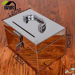 2026 New Model Piggy Bank Stainless Steel Money Box Large Capacity Household Lockable Storage Box Password Box