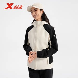 
Xtep Warm Thin Velvet Windbreaker Women's 2025 Spring New Hooded Windproof Sports Jacket 975128160057